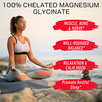 Achetez en gros des gommes de glycinate de magnésium de haute qualité avec supplément de calcium favorisant la relaxation et le sommeil réparateur