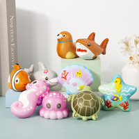 Vente en gros d'usine, jouets en mousse PU en forme d'animaux marins, à récupération lente, anti-stress, pour enfants de 5 à 7 ans, unisexes, cadeaux