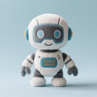 Neues Design Roboter-Plüschtiere Maßgefertigte Weiche Roboter-Figur Plüschpuppe Entwerfen Sie Ihre Eigenen Plüschtiere Maßgefertigte Maskottchen-Plüschtiere