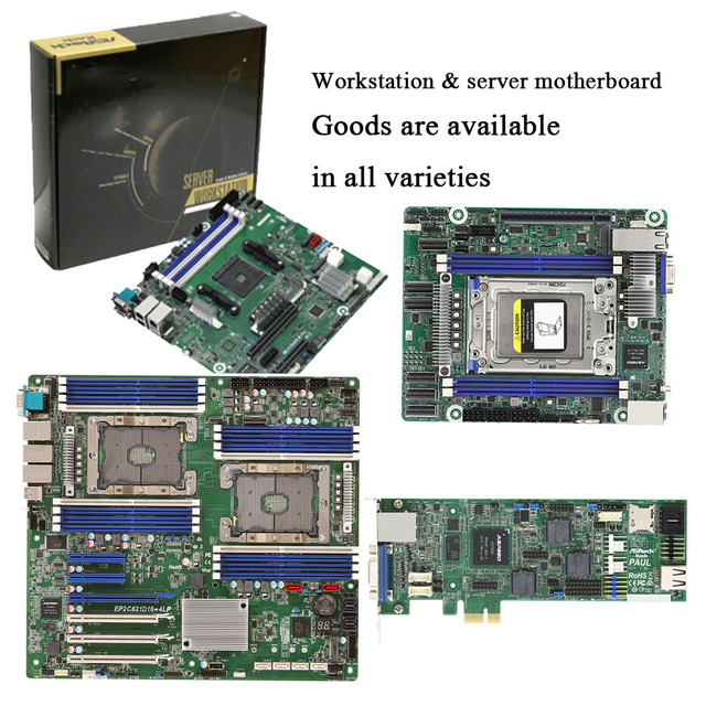 Server Motherboard for ASRock Rack for EP2C621D16-4LP Support LGA 3647 DDR4 Good Quality