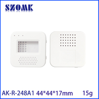 Boîtier d'affichage pour thermomètre numérique 44*44*17MM avec IA Cloud Chat et haut-parleur intelligent pour assistant vocal