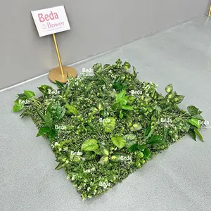 Beda Greenery Flower Wall Artificial Grass Wall floral arrangement Garden Outdoor decoration   other Events decoration