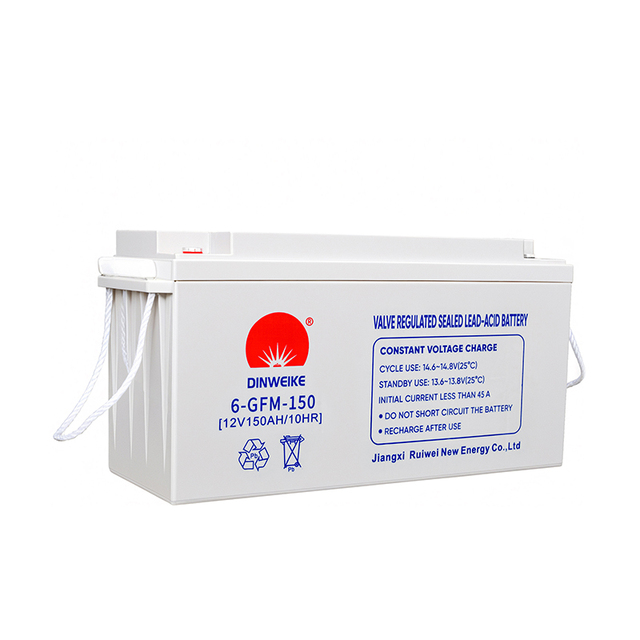 High Stability 12V 150AH Sealed AGM Deep Cycle Rechargeable Lead Acid Battery-Long Cycle UPS Solar Storage for Lighting Telecom