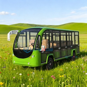 2026 Chine Voiture de tourisme électrique économique 14 places à batterie pour parcs d'attractions, hôtels, parcs et stations touristiques - Product Image 4