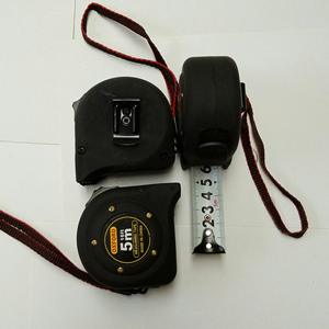 ตลับเมตรอ๊อกซ์ฟอร์ดแบบม้วนกลับอัตโนมัติ 5 เมตร ใบมีดเหล็ก ปุ่มล็อคแบบกด ตลับเมตรวัดระยะแบบเมตริก - Product Image 1