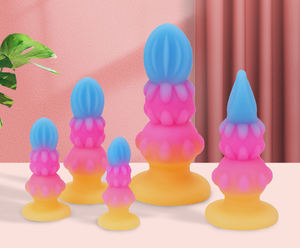 Nuovo Stile 2024 <span class=keywords><strong>Plug</strong></span> Anale Colorato Fluorescente al Buio, Taglie S,M,L,XL, Giocattoli Sessuali per Ragazze, Dilatatore Anale - Product Image 5