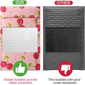 Phong Bì Đệm Bong Bóng Gửi Thư Túi Môi Kim Loại Lá Bong Bóng Bưu Phẩm - Product Image 6