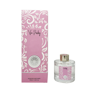 Diffuseur d'ambiance en verre écologique Arabian 100ml, parfum Poire Anglaise et Rotin, pour aromathérapie, longue durée - Product Image 2