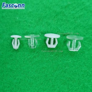 Mini pulsanti di montaggio in plastica, elementi di fissaggio del pannello corto, pannello a due pezzi - Product Image 2