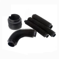 Soufflet en caoutchouc OEM sur mesure, soufflets en caoutchouc moulés, connecteur flexible en caoutchouc pour composants pneumatiques de capteurs