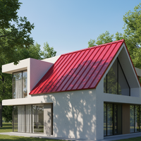 Tôles de fer rouges en gros, tôles de toiture en aluminium, tôles de toiture en zinc, tôles de toiture métalliques