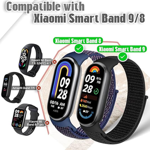 Correa de repuesto de nailon ajustable para <span class=keywords><strong>Xiaomi</strong></span> Smart Band 10 Correa/<span class=keywords><strong>Xiaomi</strong></span> Smart Band 9 Correa/<span class=keywords><strong>Xiaomi</strong></span> Smart Band 8 NFC Correa - Product Image 2