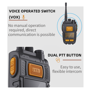 전체 듀플렉스 무전기 IP67 방수 방폭 블루투스 듀얼 PTT 소방관용 10명 실시간 통신 - Product Image 3