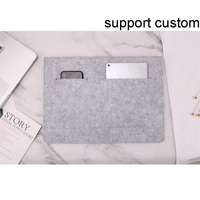 Portable Logo Personnalisé 14 15.6 et 16 Pouces Ordinateur Portable Tablette Sac Feutre Document Notebook Emballage Sac De Transport
