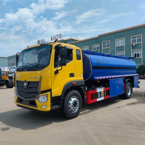 Nouveau camion-citerne Foton 4x2 15CBM à 4 compartiments Euro 3 avec débitmètre et distributeur de carburant diesel mobile - Product Image 2