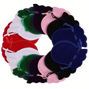 Luxury Velvet Gourd Gifts Bag Recyclable Drawstring Christmas <b>Candy</b> Bag Wedding Favor Jewelry Pouches - Product Image 2