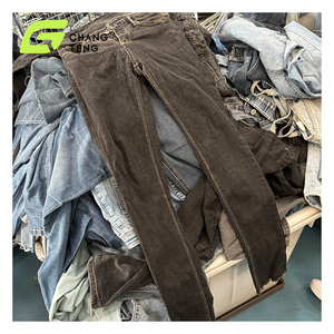 C59 Vente en gros de <span class=keywords><strong>jeans</strong></span> d'occasion de qualité B pour femmes, <span class=keywords><strong>jeans</strong></span> de styles aléatoires d'occasion de qualité B pour femmes, à prix réduit - Product Image 2