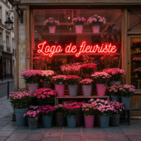 Lettres néon personnalisées en usine, enseigne néon IP65, enseigne néon LED USB à intensité variable pour la décoration de mariage et les boutiques
