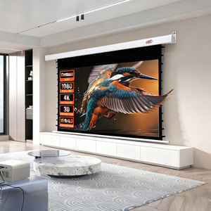 Pantalla de Cine Eléctrica para Techo, Sin Arrugas, Ideal para Uso en Casa, Oficina, Cine en Casa y Televisión - Product Image 4
