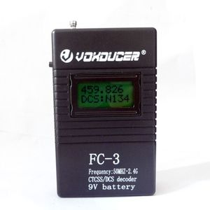 Medidor de frecuencia VOKOUCER FC-3, decodificador CTCSS/DCS de 50MHz-2,4G, pantalla LCD para accesorios de Walkie Talkie - Product Image 1