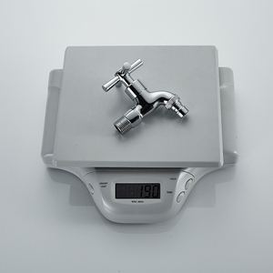 Robinet Mitigeur Mural en Laiton Style Moderne pour Salle de Bain et <span class=keywords><strong>Jardin</strong></span>, Robinet d'Eau pour Lavabo - Product Image 3