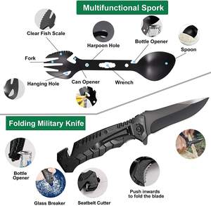 Kit <span class=keywords><strong>de</strong></span> premiers soins tactiques 30 en 1, Gadget <span class=keywords><strong>de</strong></span> gros, équipement <span class=keywords><strong>de</strong></span> survie et Kit <span class=keywords><strong>de</strong></span> <span class=keywords><strong>flocon</strong></span> <span class=keywords><strong>de</strong></span> <span class=keywords><strong>neige</strong></span> - Product Image 4