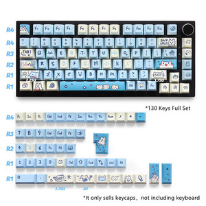 متعددة الأنواع PBT Keycaps Sumi/Wob/Norse/Mictlan مفاتيح تخطيط صبغ-قبعات المفاتيح الجانبية لمفتاح Mx لوحة المفاتيح الميكانيكية - Product Image 6