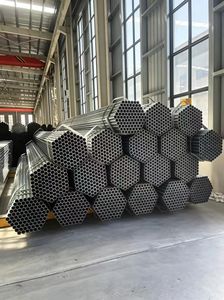 Tuyau d'acier rond galvanisé résistant à la corrosion ASTM A53 Grade <span class=keywords><strong>B</strong></span> 20mm 42mm 114mm pour les projets de structures extérieures et de supports solaires - Product Image 4