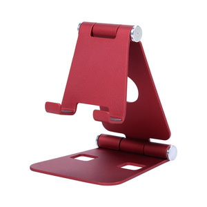 Sáng tạo hợp kim nhôm Điện thoại di động đứng kim loại gấp đôi đa chức năng thuận tiện di động lười biếng Máy tính để bàn đứng - Product Image 3