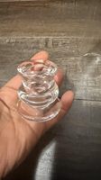 Vases coniques coupe-vent transparents, cylindres en verre cannelé sans fond pour bougies, pour présentation sur table et étagère, pour mariages et fêtes