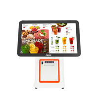 Système de point de vente RUINAI S100 Windows 7/10 avec écran tactile capacitif de 15,6 pouces, Wi-Fi 6, tout-en-un, caisse enregistreuse avec impression de reçus