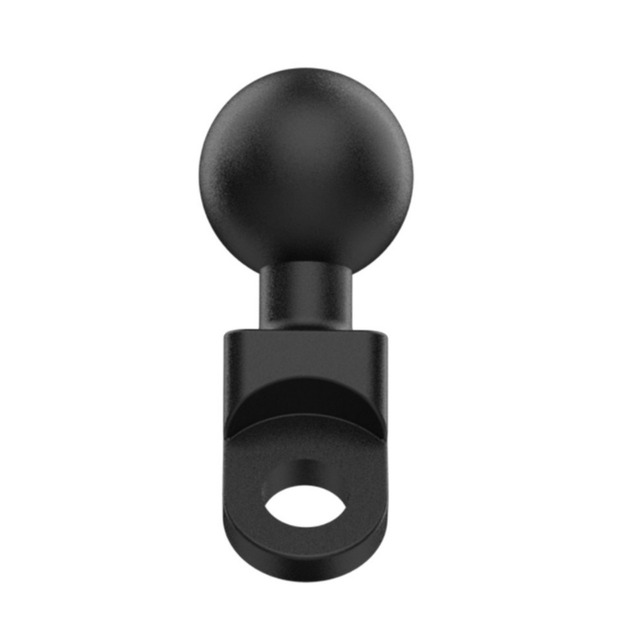 1 Inch 25mm Ball Head Aluminum Alloy Motorcycle Rearview Mirror Mount Base Special Crooked Mouth Ball Head Cross-border Direct