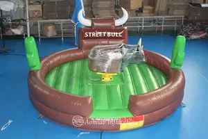 Taureau mécanique <span class=keywords><strong>pas</strong></span> <span class=keywords><strong>cher</strong></span> électrique professionnel gonflable mécanique Taureau <span class=keywords><strong>équitation</strong></span> enfants mécanique Bull moteur - Product Image 3