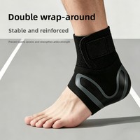 Protection de la cheville anti-entorse, récupération post-entorse estivale, attelle de cheville réglable professionnelle pour le sport, le basketball et la course à pied