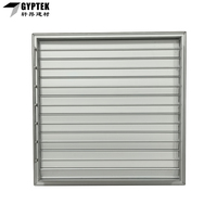 Grille d'air en aluminium avec persienne réglable 600x600