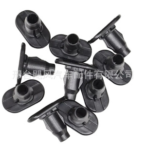 Clip de garniture de seuil de porte Lexus Gx470 Toyota 22,9x13mm Gris 75867-60020 Pièce de rechange - Product Image 4