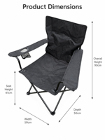 Chaise longue pliante d'extérieur légère et portable en acier inoxydable moderne de haute qualité pour le camping, la plage, la randonnée, la pêche et les pique-niques