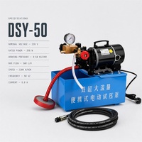 Testeur de pression d'eau électrique haute pression DSY-50 avec moteur en cuivre à surpression rapide pour la détection de pression des canalisations de lutte contre l'incendie et de la plomberie