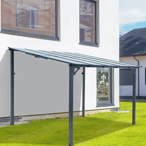 Pérgola de Aluminio para Exteriores con Techo Ajustable, Impermeable, para Jardín y Terraza - Product Image 2