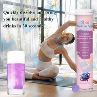 Comprimés effervescents de collagène hydrolysé en gros, marque privée OEM/ODM, avec vitamine C pour la peau, les cheveux et les ongles des enfants et des adultes