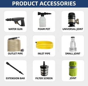 Nettoyeur de voiture électrique haute pression 220V, <span class=keywords><strong>auto</strong></span>-service, pompe à eau à <span class=keywords><strong>mousse</strong></span> haute pression, machine à laver de voiture haute pression à <span class=keywords><strong>mousse</strong></span> - Product Image 3