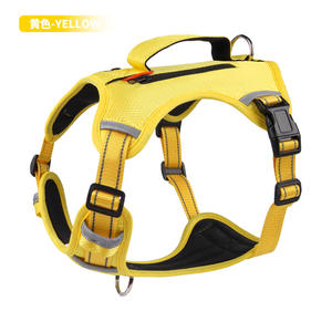 Harnais pour chien de compagnie pour petits et moyens grands chiens chats extérieur respirant réfléchissant chiot sangle de poitrine Chihuahua carlin Labrodor fournitures - Product Image 4