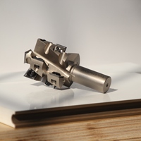 Tête de coupe spirale indexable, fraise hélicoïdale TCT pour machines à bois