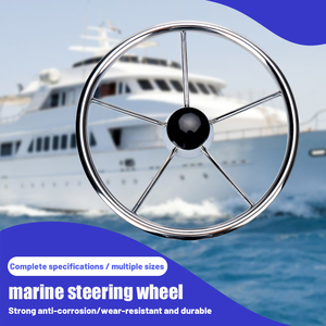 <span class=keywords><strong>Volant</strong></span> de direction marin en acier inoxydable, quincaillerie pour yacht et gouvernail de <span class=keywords><strong>bateau</strong></span>, pièces et accessoires marins en gros - Product Image 3