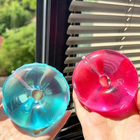 Nouveauté : Jouet Squishy Donut en Maltose, Réaliste, à Remontée Lente, Anti-Stress, Coloré, Effet Gelée