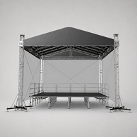 Structure d'éclairage de scène en aluminium pour événements musicaux en plein air