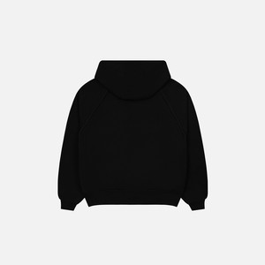 S-ON THE GO HOODIE ZIP Custom 400GSM Heavy Weight Boxy Oversized French Terry Flannel Hoodie Zip Sick - Product Image 2