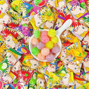 Bonbons durs super acidulés aux fruits, anti-somnolence, réveil amusant, emballés individuellement - Product Image 2
