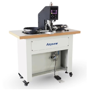 Machine à coudre intelligente AS9811 pour la pose de boutons-pression avec dispositif d'alimentation automatique - Product Image 1