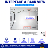 AUO G190ETN01.4 Layar Tampilan Industri 19 Inci 1280x1024 450 Nits Suhu Lebar 19.0 '' Modul LCD TFT